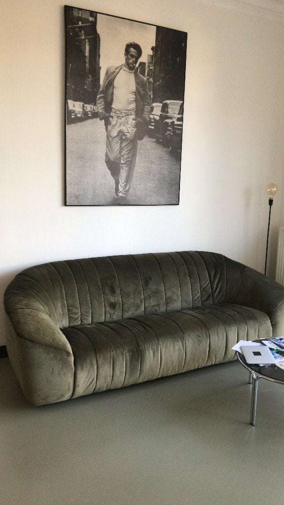 Zetel -retro -jaren 70, Huis en Inrichting, Zetels | Zetels, Zo goed als nieuw, Rechte bank, Driepersoons, 200 tot 250 cm, 100 tot 125 cm