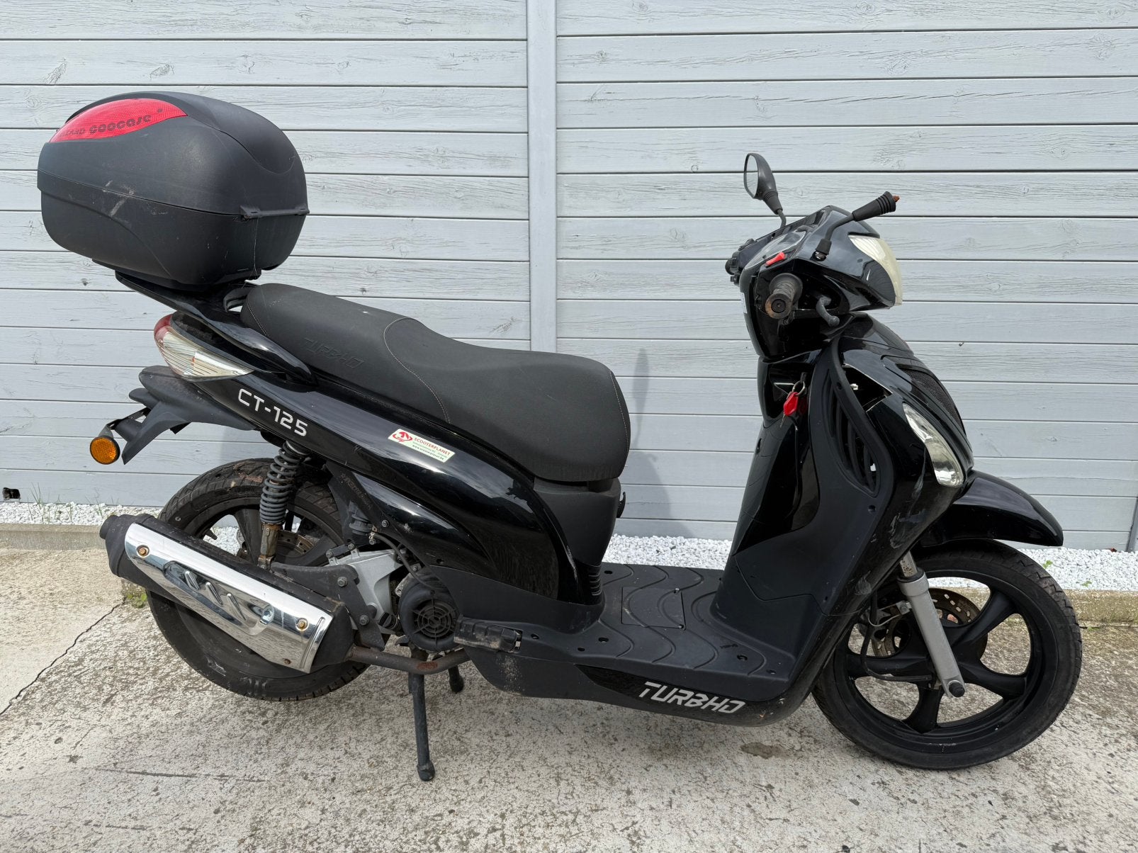 Turbho 125ct *schadevoertuig’, Enlèvement, Utilisé