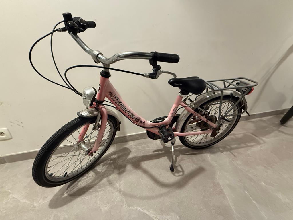Meisjesfiets Minerva Lady City 20inch 6 speed, Fietsen en Brommers, Fietsen | Meisjes, Zo goed als nieuw, 20 inch, Versnellingen