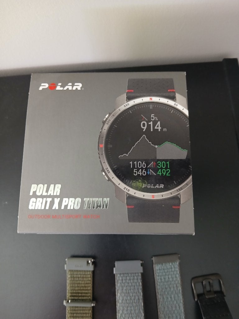 Polar grit x pro Titan, Enlèvement ou Envoi, Comme neuf, Noir, Polar