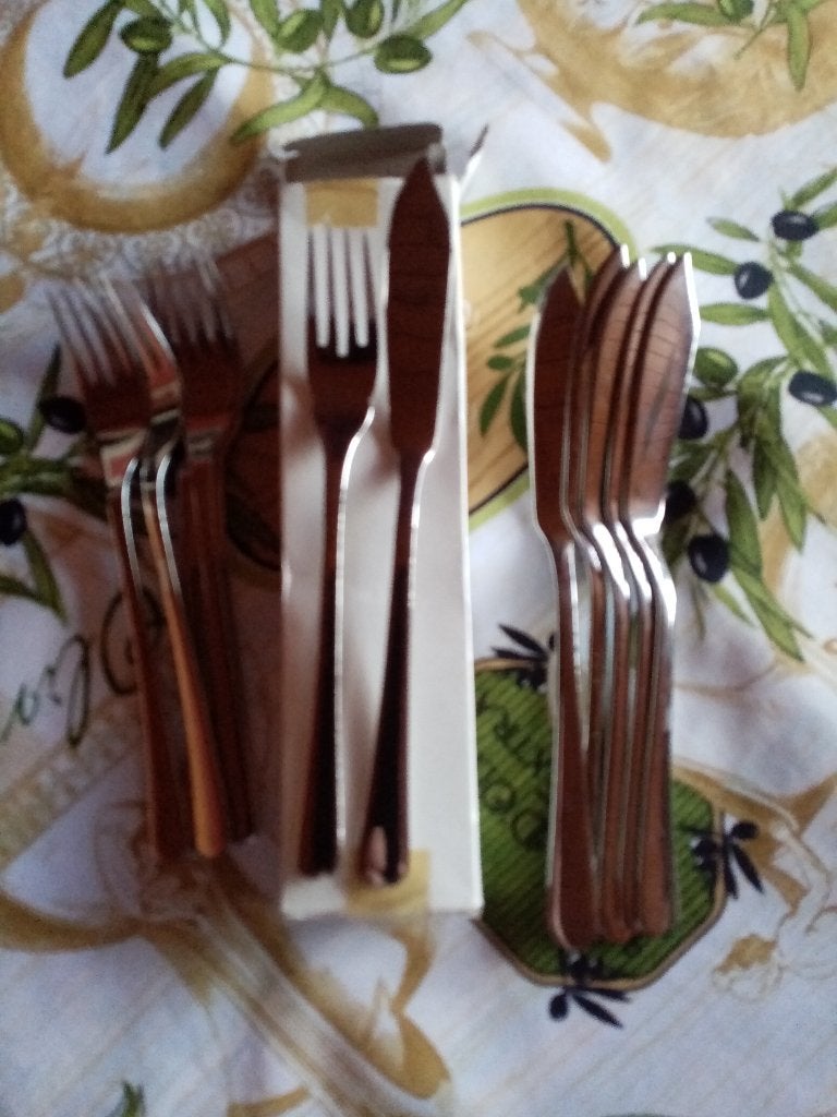 Couvert à poisson - neuf, Enlèvement, Couverts à poisson, Inox ou Chrome, Neuf