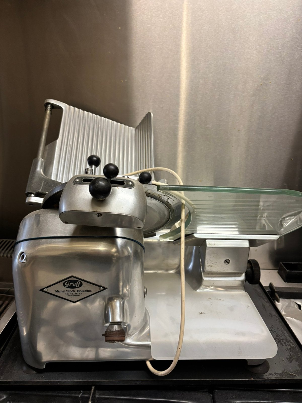 Prachtige Vintage Graff Snijmachine, Ophalen