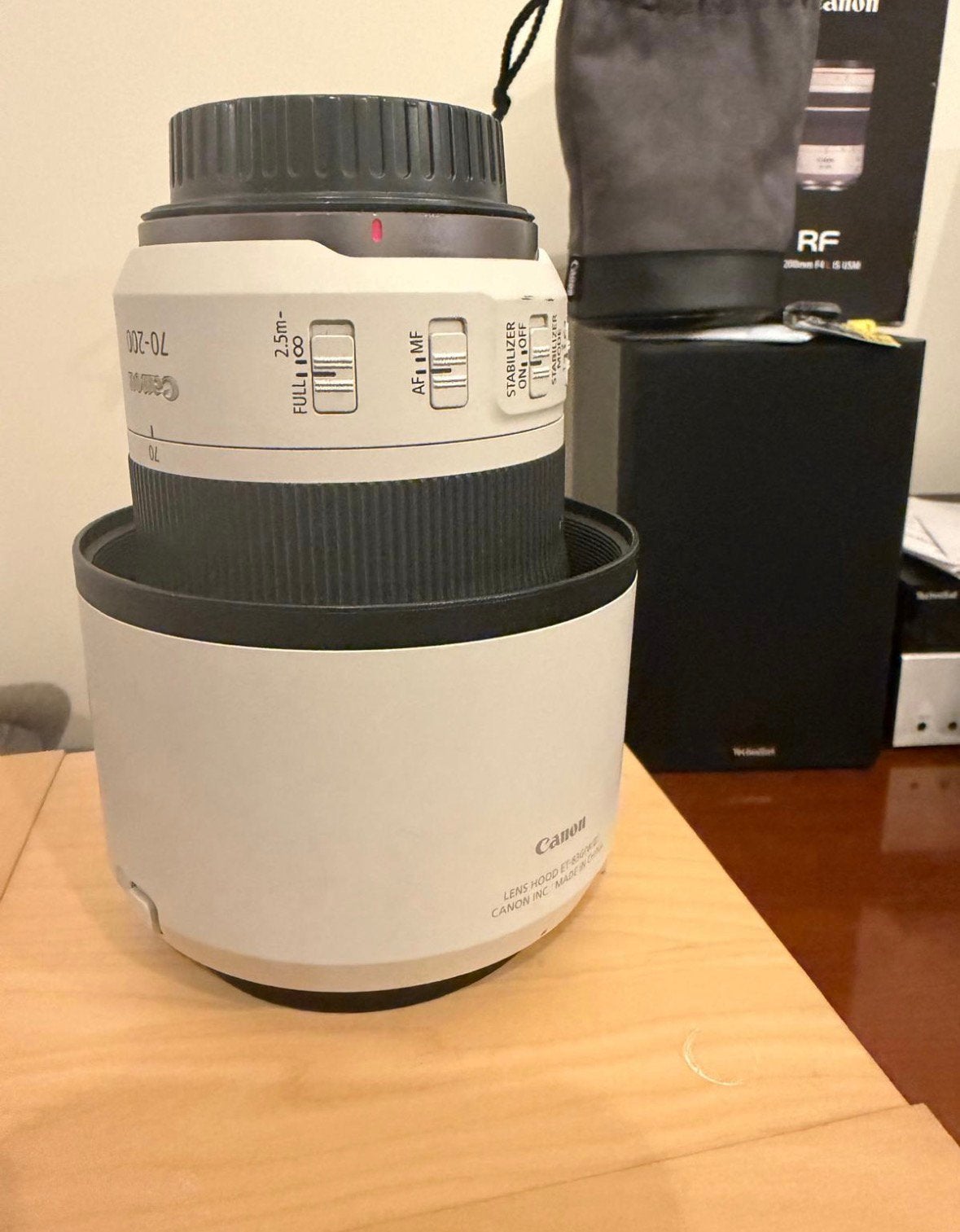 Canon RF 70-200 f4 IS USM Lens, TV, Hi-fi & Vidéo, Enlèvement, Comme neuf, Canon, Canon RF