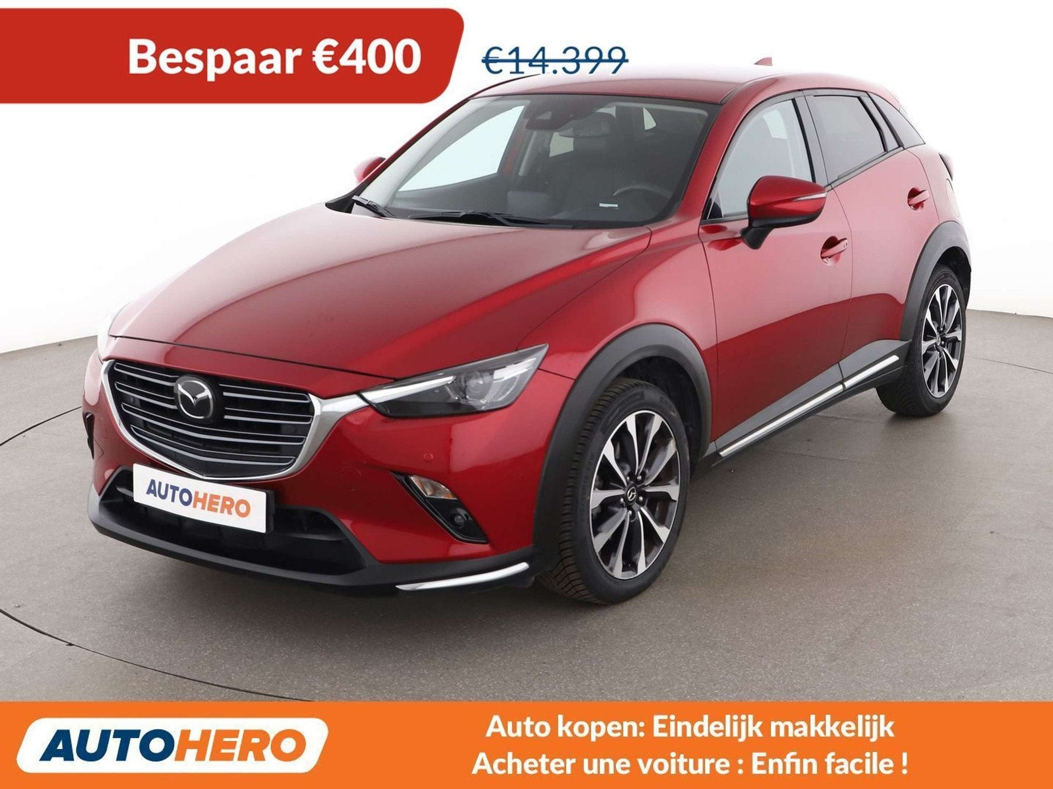 Mazda CX-3 2.0 Skyactiv-G Exclusive-Line (bj 2018), Auto's, Mazda, Voorwielaandrijving, 1998 cc, Gebruikt, 5 deurs
