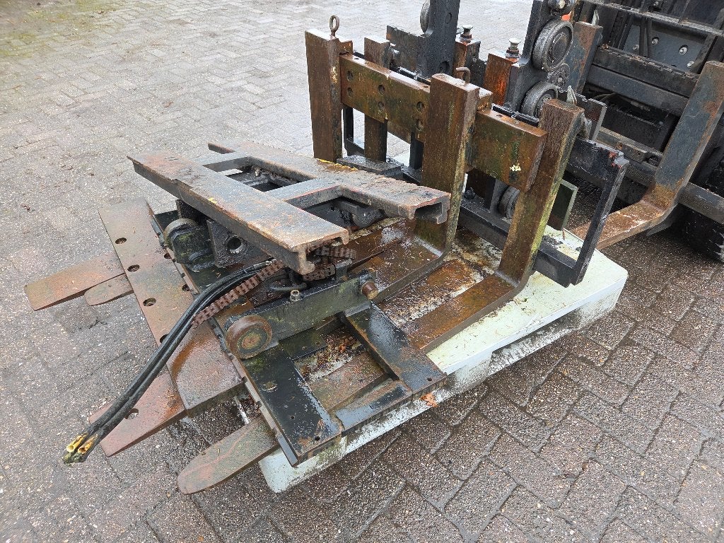 Fem 2 vorkenborden met vorken,  Sideshift borden, Ophalen, Gebruikt