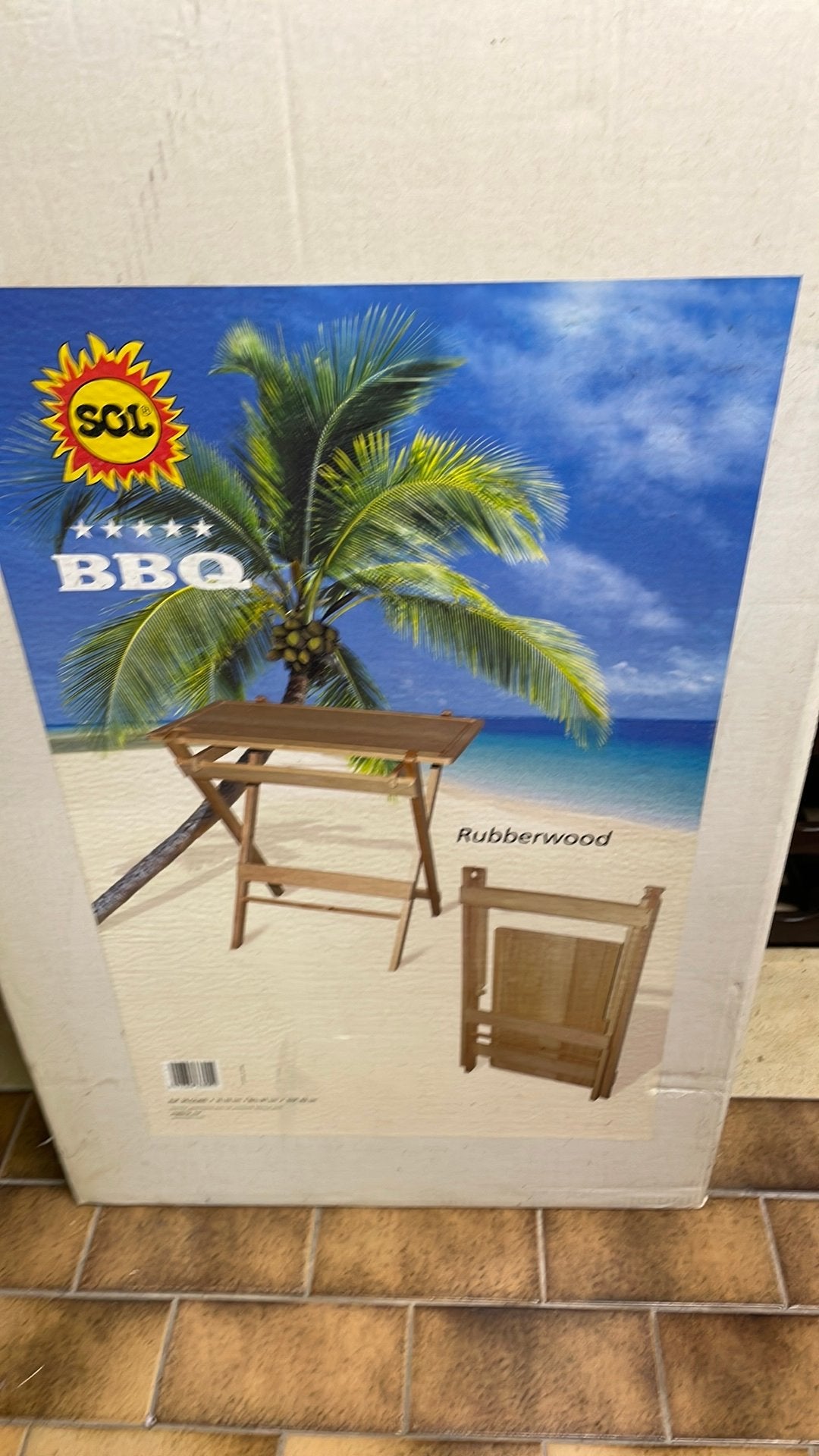 BBQ tafel, Tuin en Terras, Ophalen, Nieuw