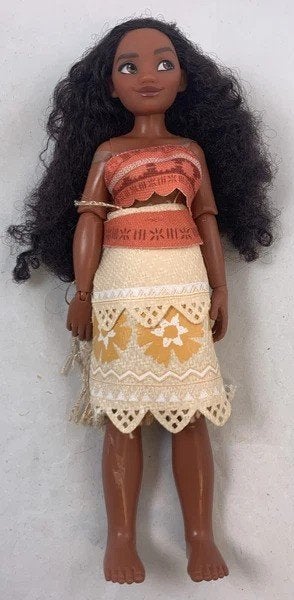 Disney Store Exclusieve Vaiana Moana Pop 28cm, Verzamelen, Disney, Verzenden, Overige figuren, Zo goed als nieuw, Beeldje of Figuurtje