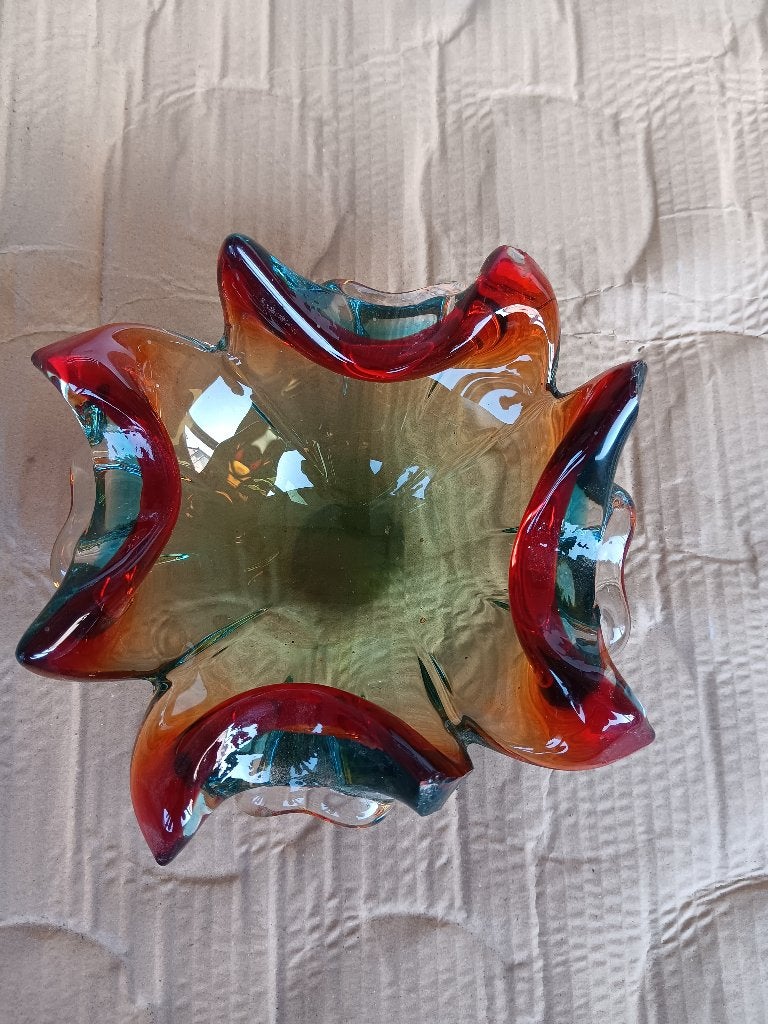 Murano glas schaal, Antiek en Kunst, Antiek | Glaswerk en Kristal, Ophalen