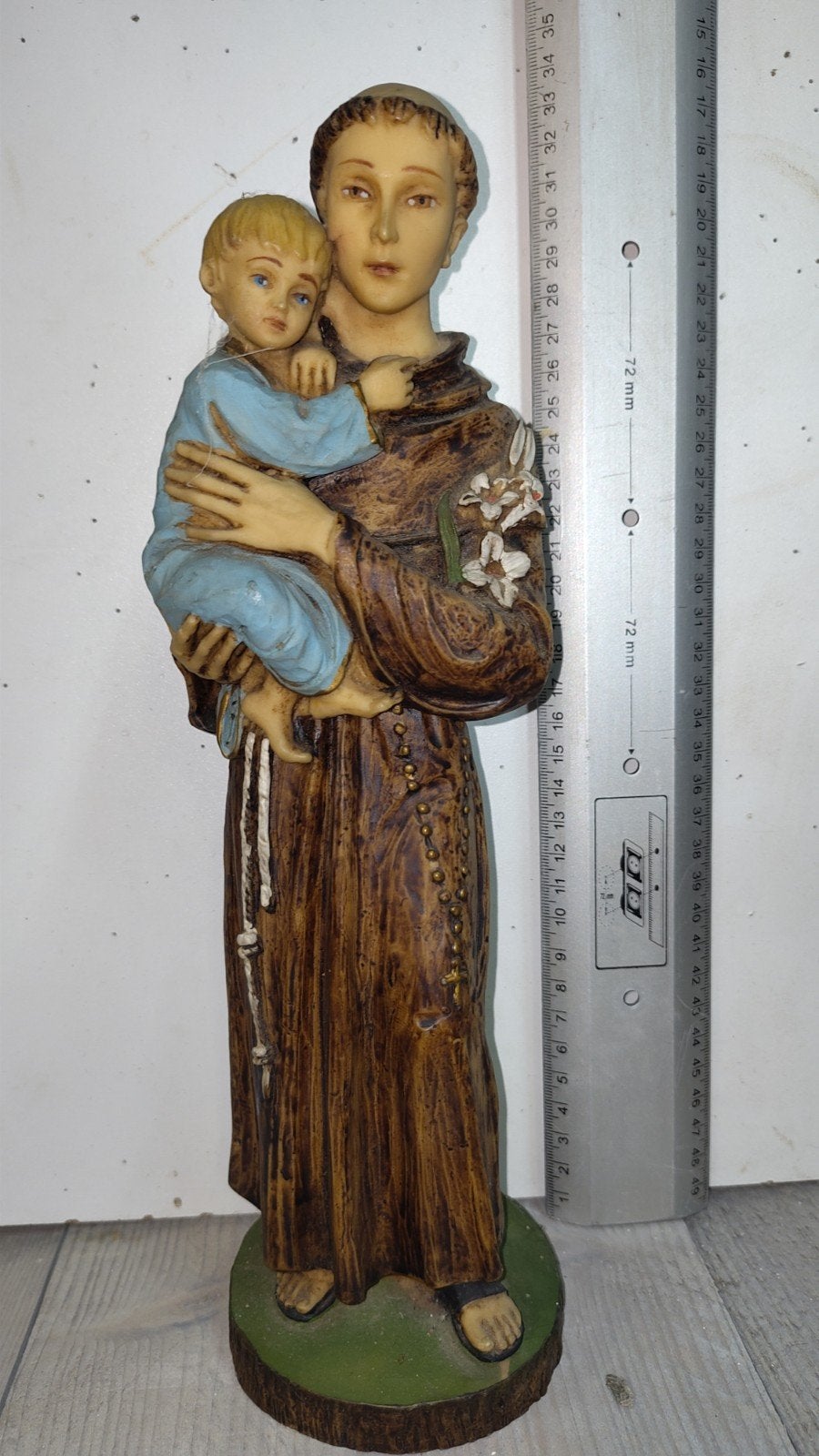 Heiligen beelden; Antonius, Jozef en Maria, Ophalen