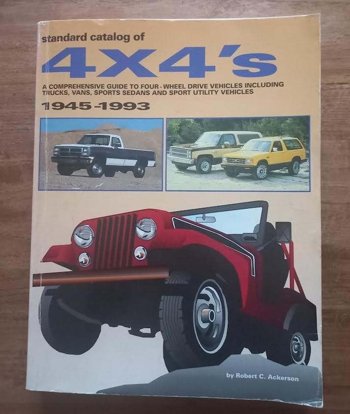 Standard Catalog of 4 X 4's: 1945-1993.- Ackerson R.C., Gelezen, Ackerson R.C., Ophalen of Verzenden, Overige merken