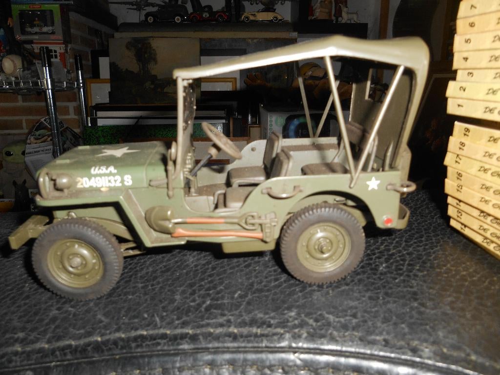 UT Models Jeep Willis 1/18, Hobby & Loisirs créatifs, Enlèvement ou Envoi, UT Models