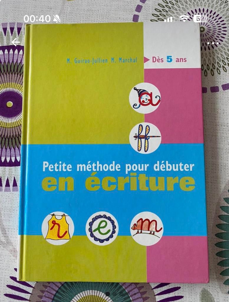 Petite Methode Pour Debuter En ecriture  - MARCHAL dès 5 ans, Enlèvement ou Envoi, Neuf, Autres sujets/thèmes