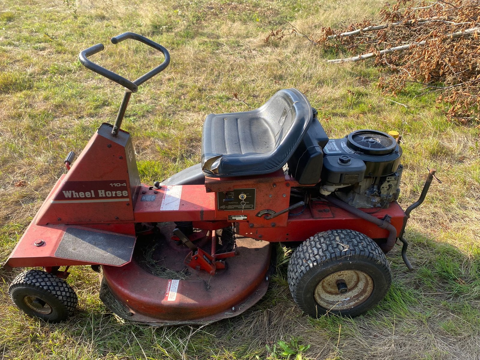 Torro zitmaaier, Ophalen, Gebruikt, Elektrische starter, Minder dan 90 cm