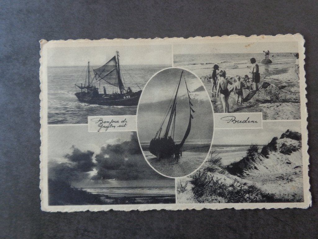 1 oude postkaart uit Bredene, Verzamelen, Ophalen