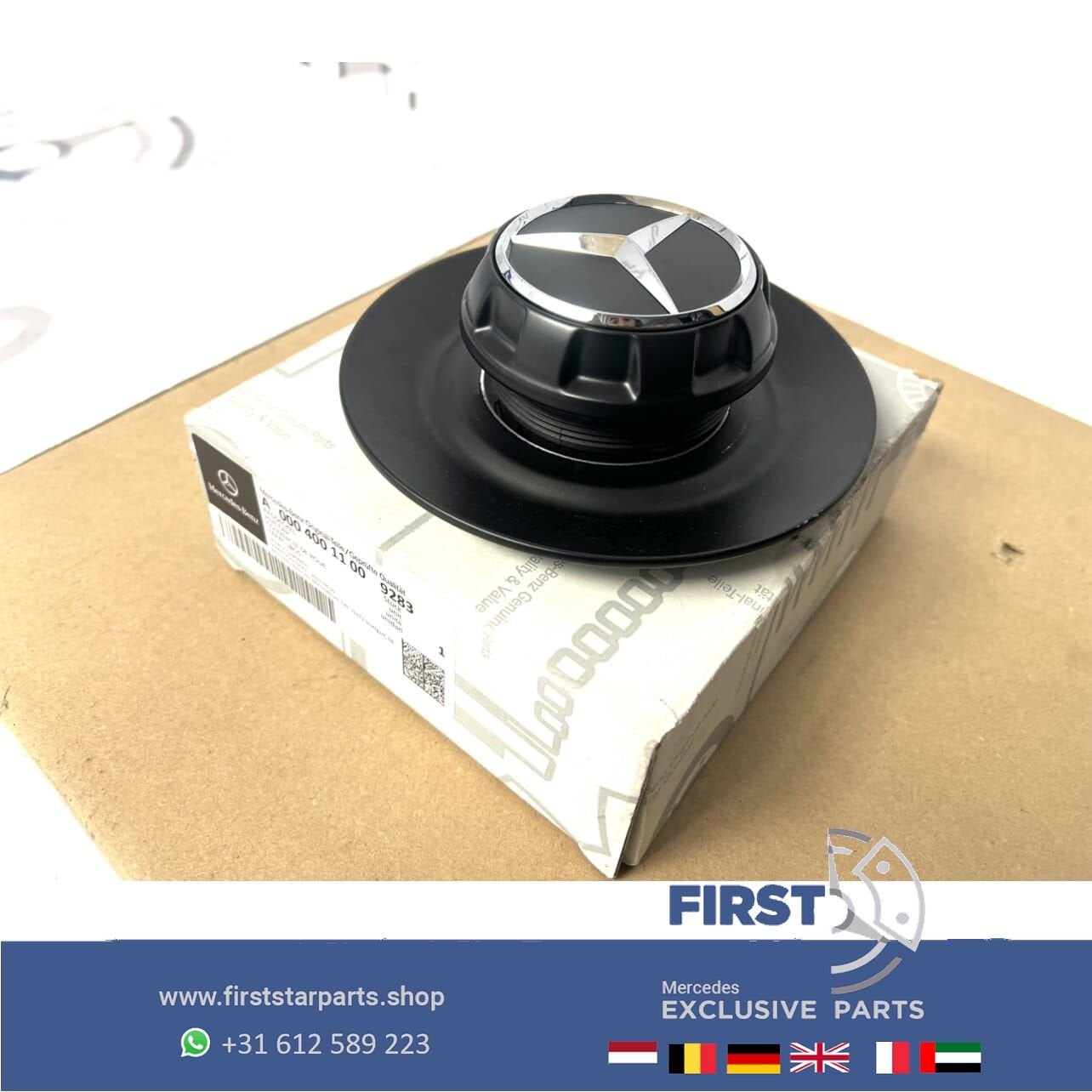 AMG 63 NAAFKAP ZWART ORIGINEEL MERCEDES W253 C253 GLC63 GLC6, Gebruikt, -, Ophalen of Verzenden, -