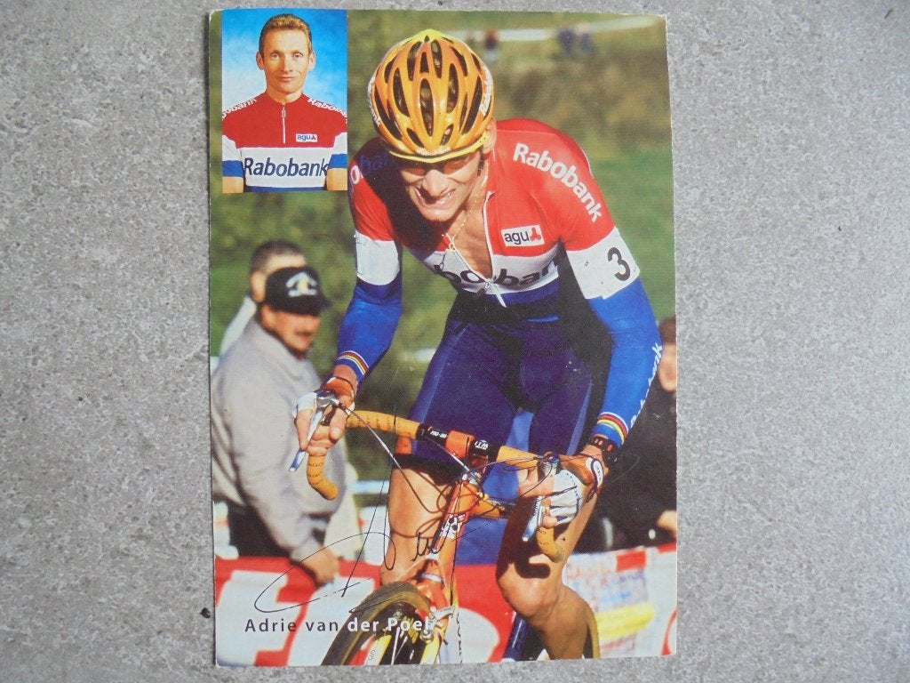 Wielerfoto Adrie Van Der Poel, Verzenden