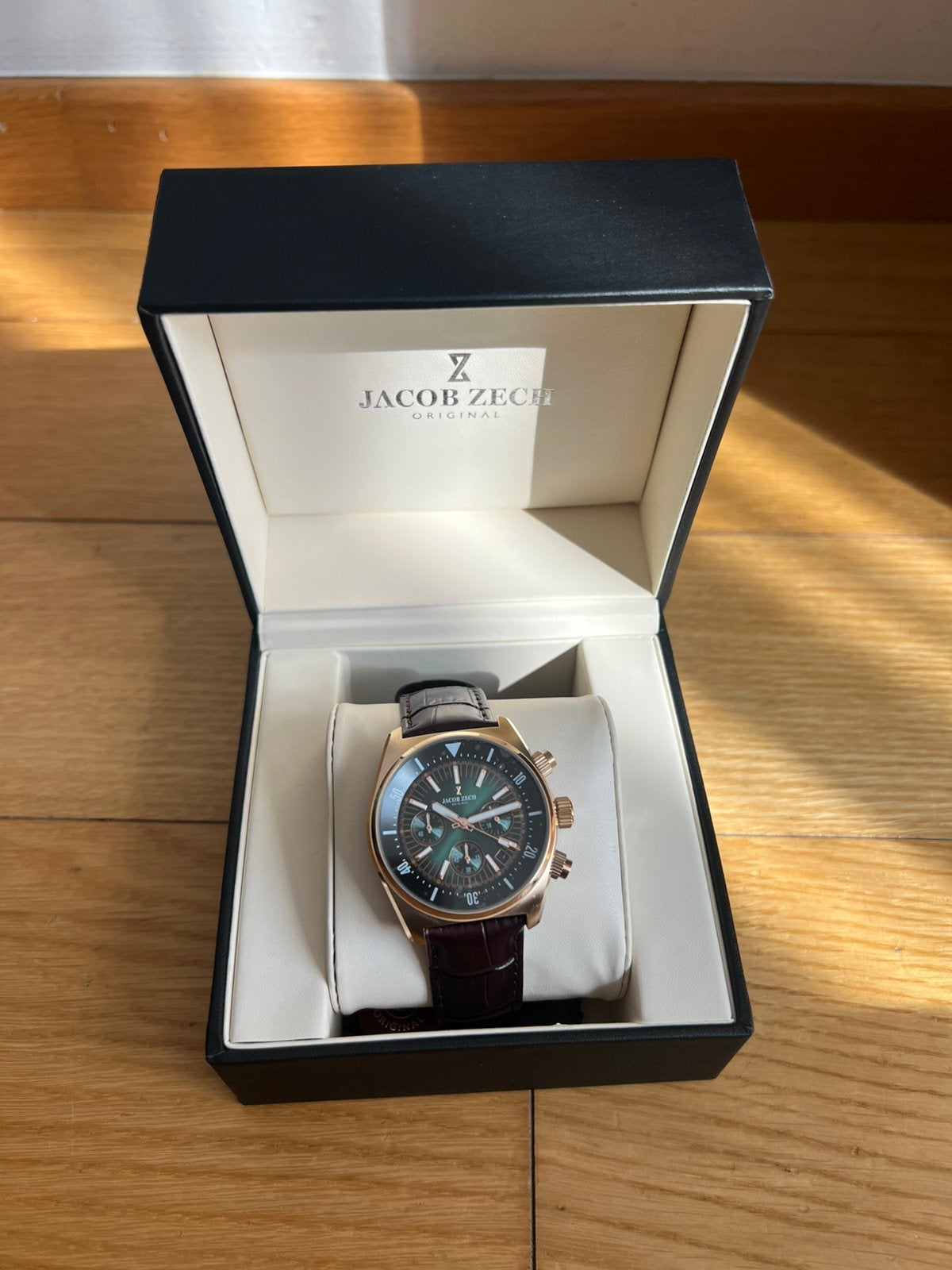 Herenhorloge Jacob Zech Vienna, Ophalen, Zo goed als nieuw, Goud