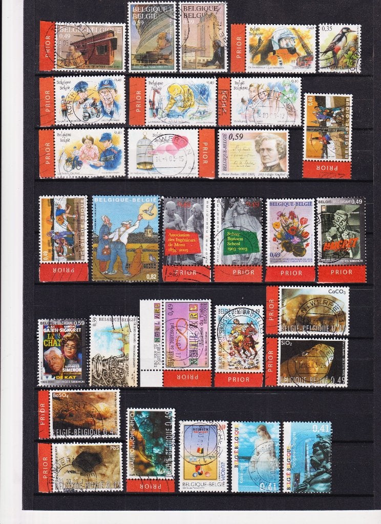 Belgique 2003 estampillée, Timbres & Monnaies, Timbres | Europe | Belgique, Envoi, Affranchi, Oblitéré