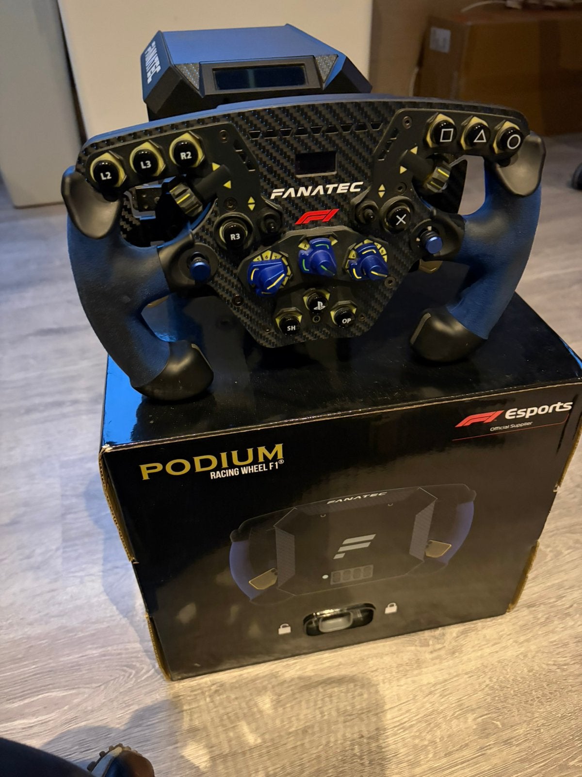Fanatec dd1 + racing wheel f1, Enlèvement, Utilisé