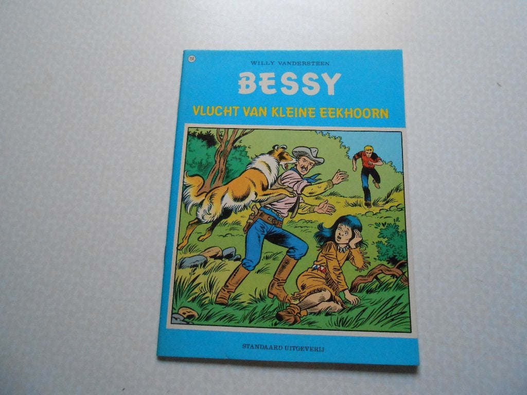 Bessy 150 Vlucht van Kleine Eekhoorn 1982 1 ste druk., Willy Vandersteen, Eén stripboek, Nieuw, Ophalen of Verzenden
