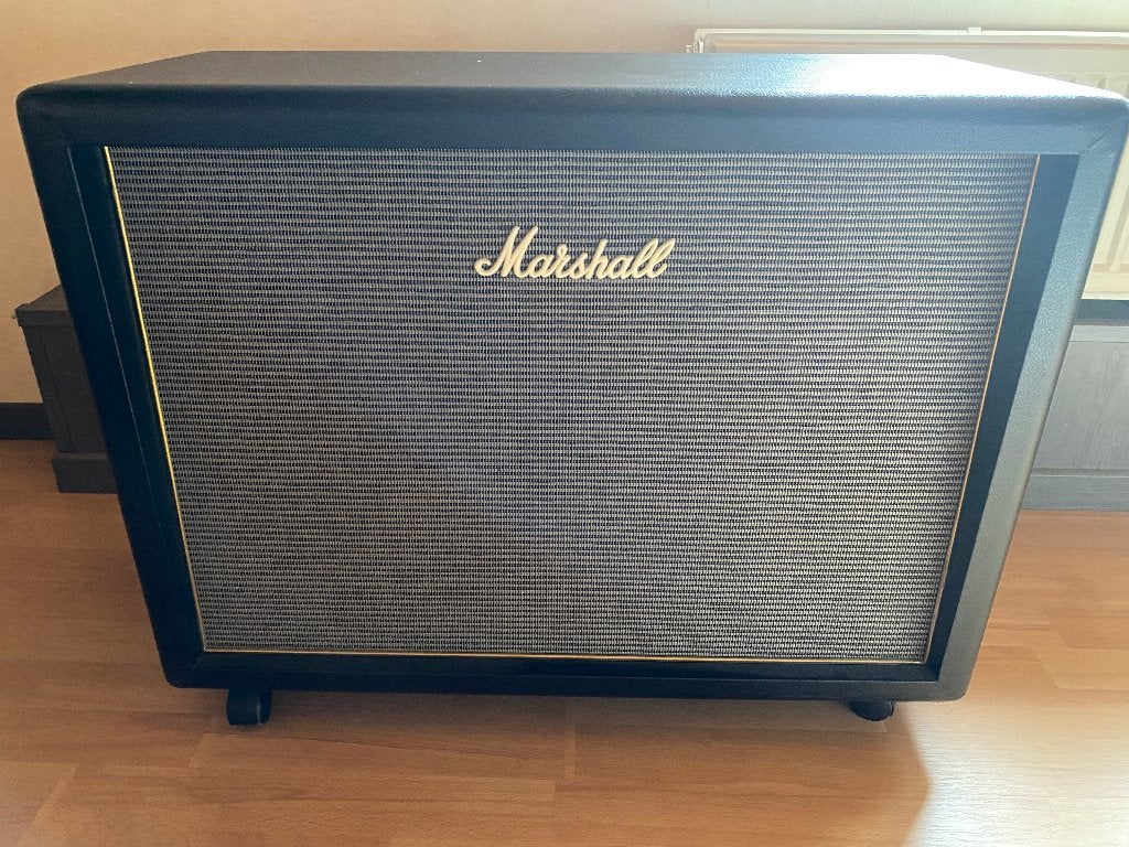 Marshall Origin 212 Cabinet, Enlèvement, Utilisé, 120 à 150 watts, Enceinte portable