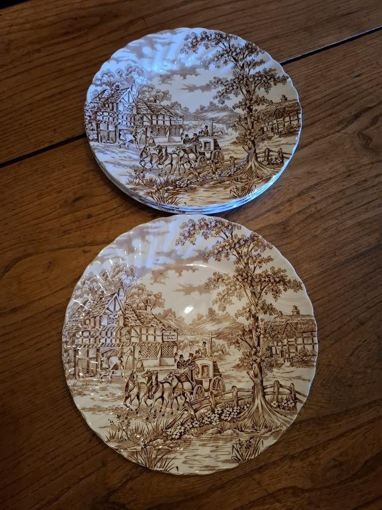 Myott staffordshire borden, Antiek en Kunst, Ophalen of Verzenden