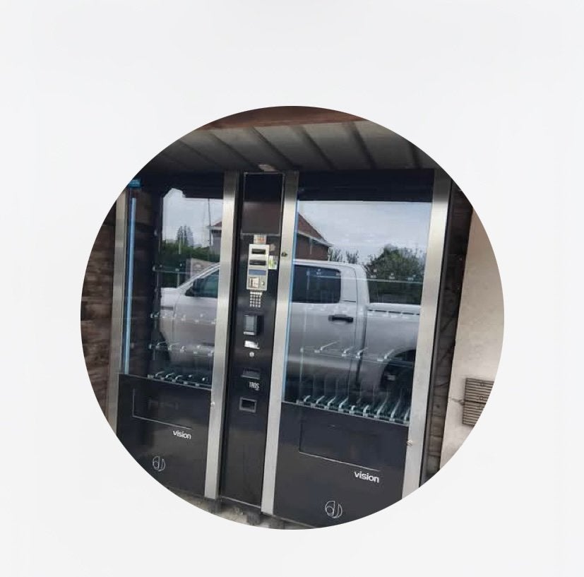 Dubbele Vending Machine / Drank- en snackautomaat, Verzamelen, Automaten | Overige, Ophalen, Gebruikt