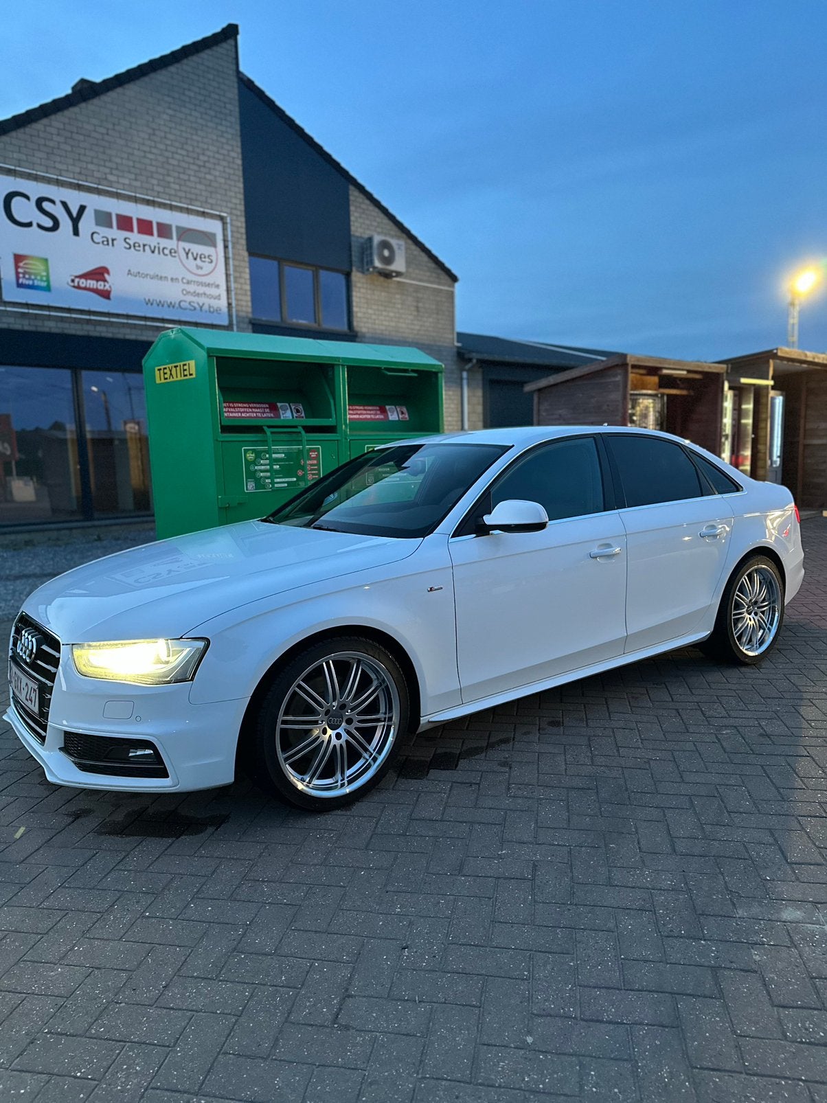 Audi a4 s line, Auto's, Audi, Automaat, Wit, 5 deurs, Particulier