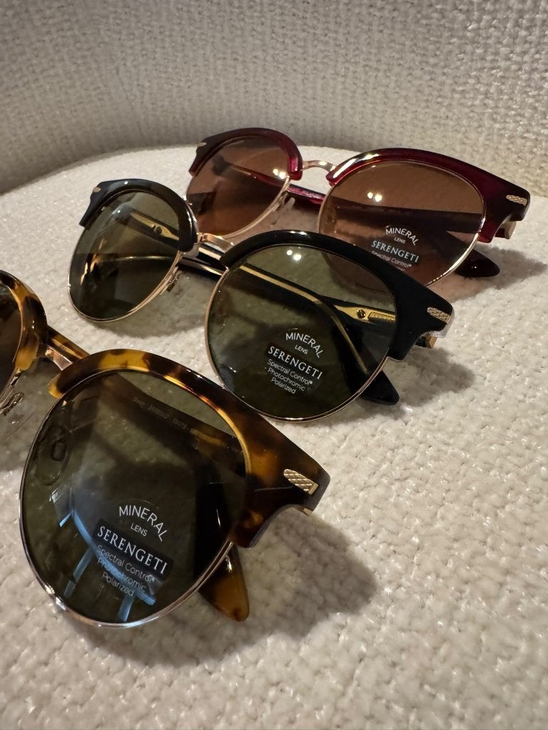 NIEUWE Serengeti Clubmaster zonnebril in 3 kleuren polarized, Neuf, Enlèvement ou Envoi, Autres couleurs, Ray-Ban