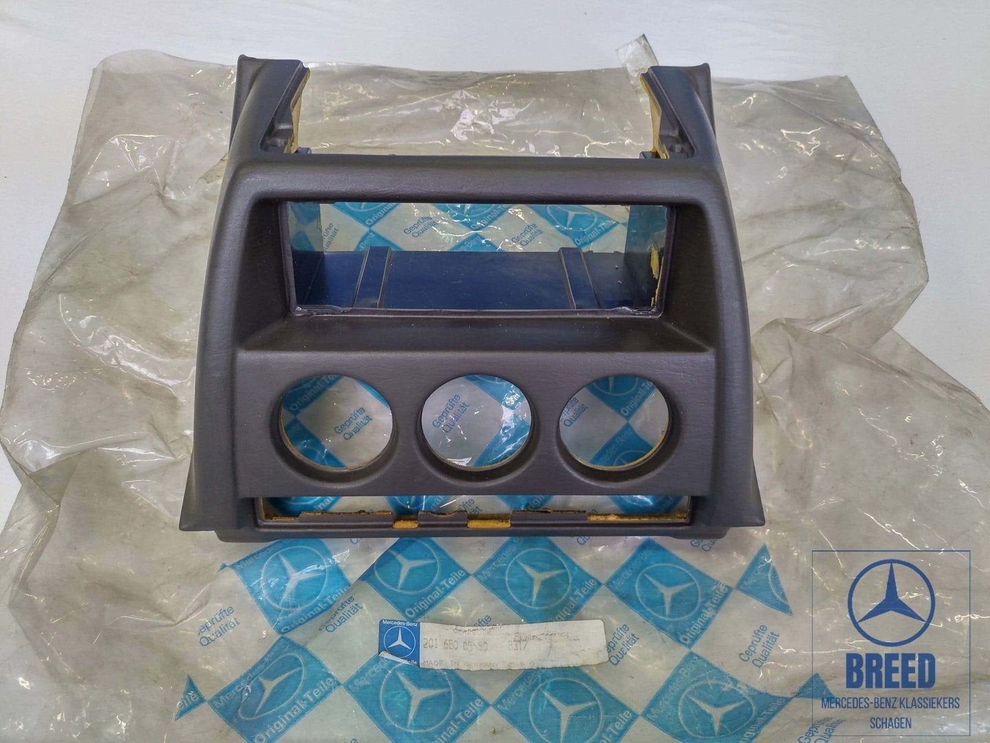 NOS middenconsole Brasil (bruin) voor Mercedes-Benz W201, Neuf, -, -, Enlèvement ou Envoi
