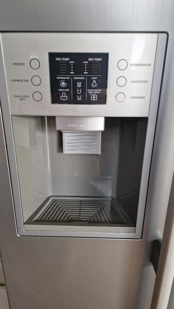 Frigo américain LG, Ophalen, Gebruikt
