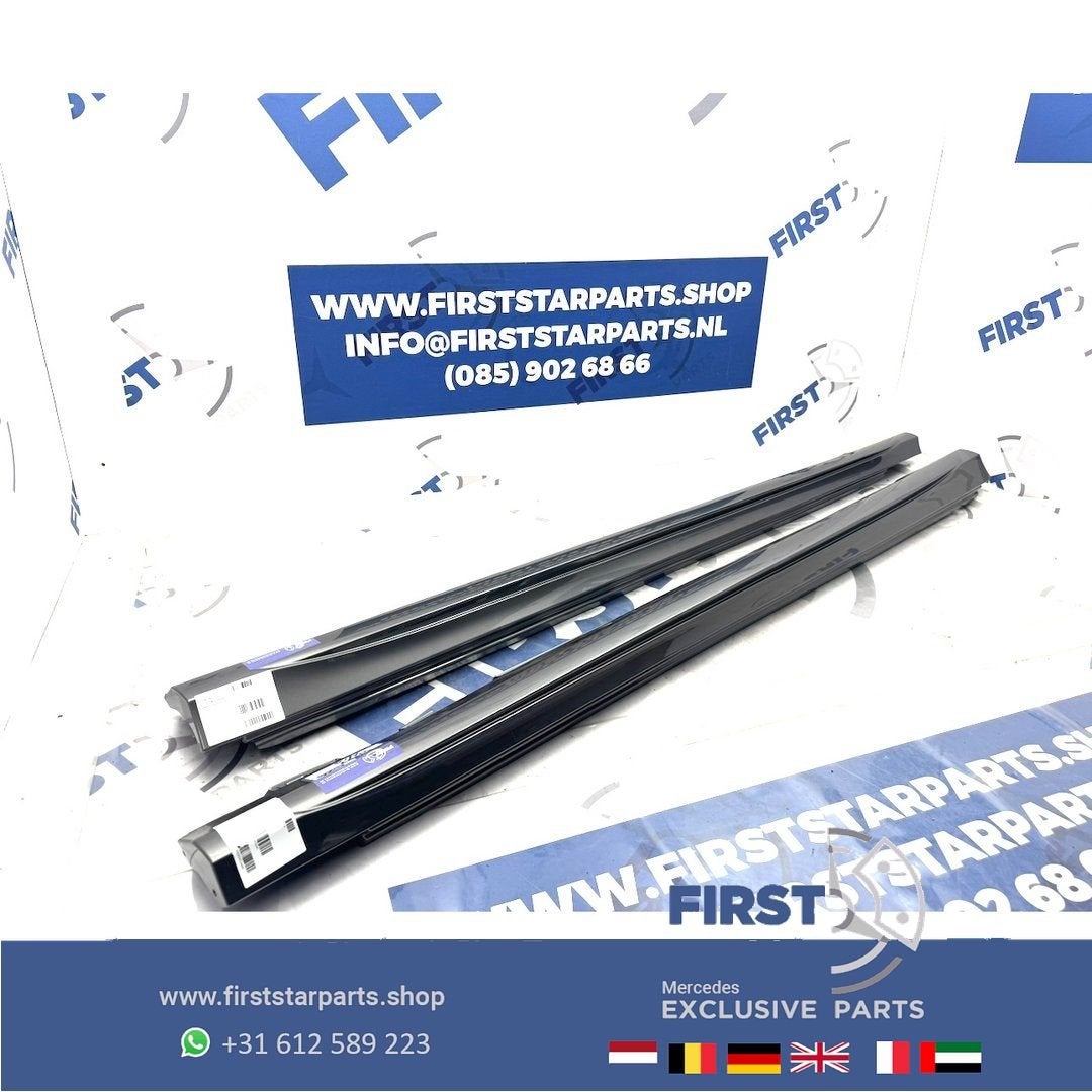 W177 A KLASSE 2026 A35 AMG ZIJSKIRT SET ZWART WIT GRIJS SIDE