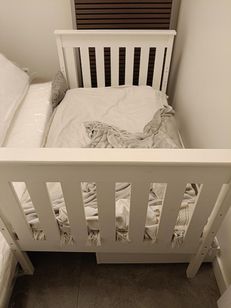Kinderbed, Ophalen