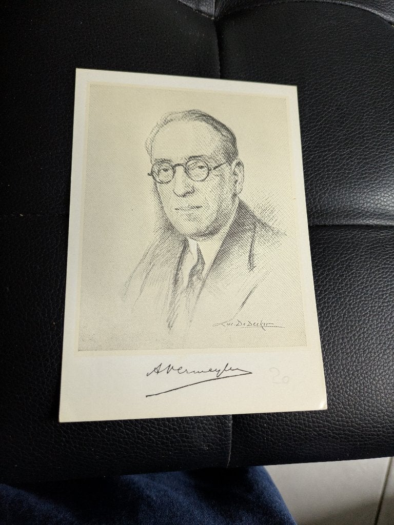 August vermeylen, Enlèvement ou Envoi, Non affranchie