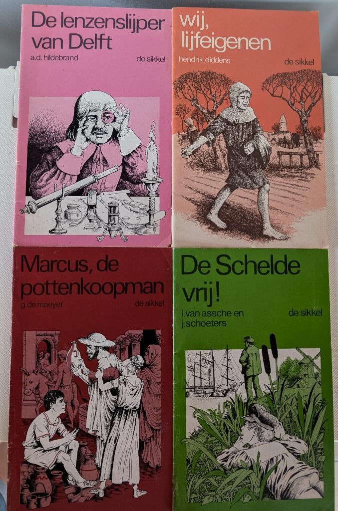4 Historische verhalen. De Sikkel, Enlèvement ou Envoi, Non-fiction