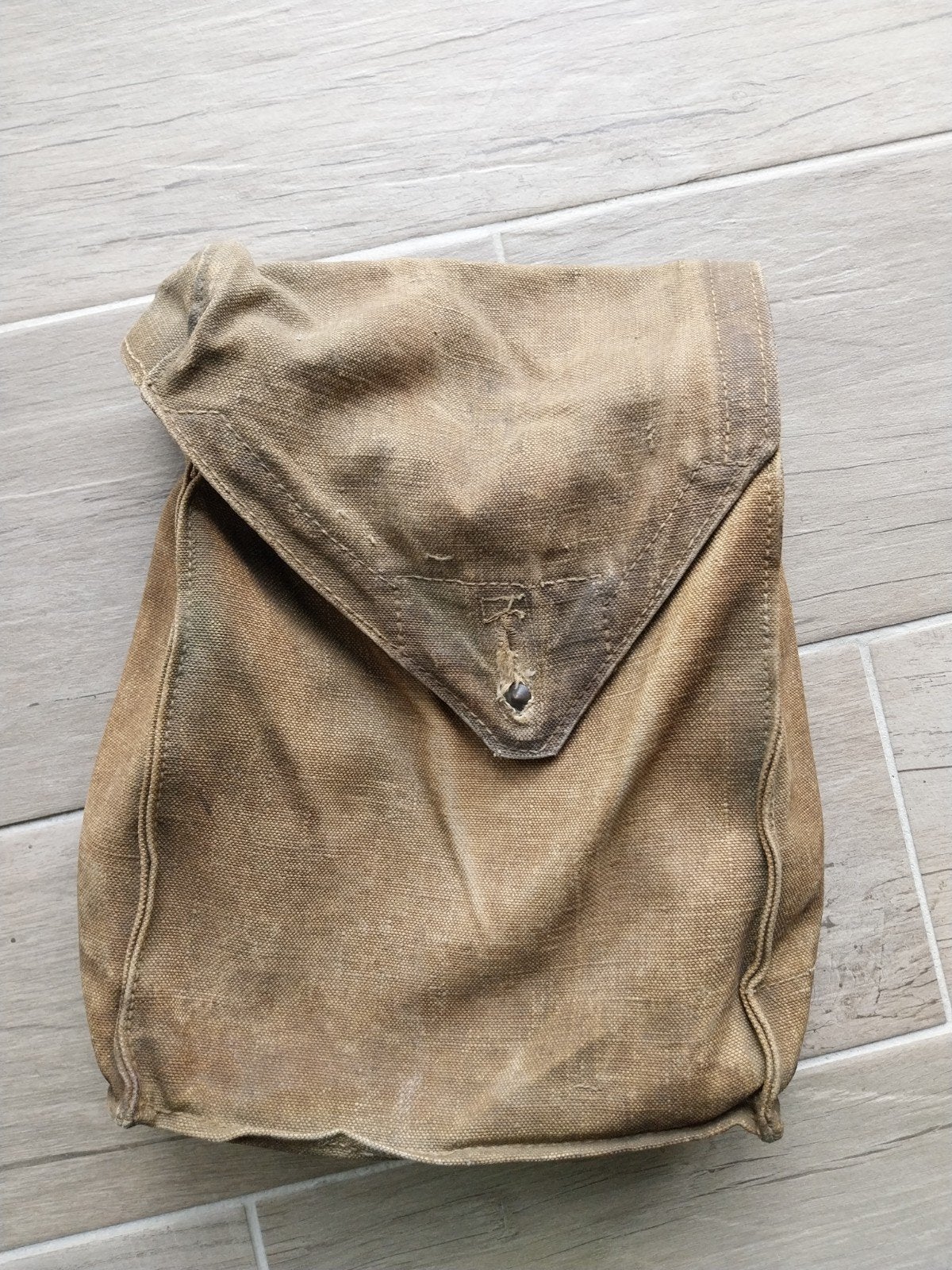 poolse wz38 wo2 gasmasker zak 1e model 1939, Collections, Enlèvement ou Envoi