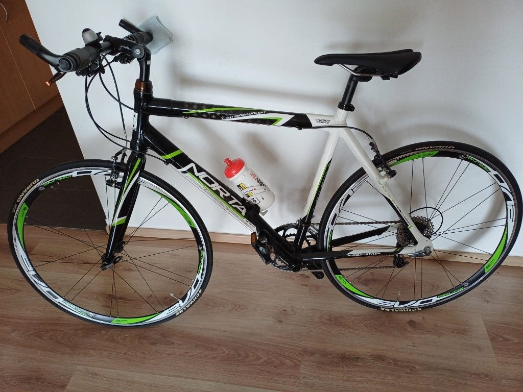 Herensportfiets met recht stuur van het merk Norta te koop, 28 inch, Velgrem, Nieuw, 49 tot 53 cm