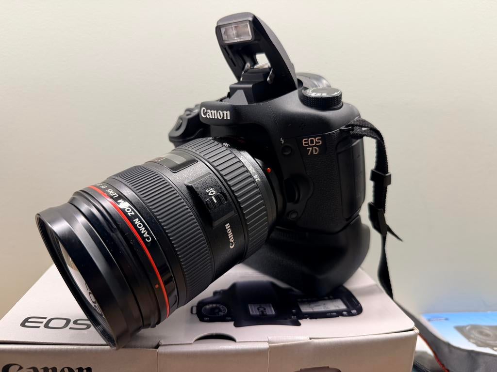 CANON 7D MARK I, Spiegelreflex, Canon, Zo goed als nieuw, Geen optische zoom