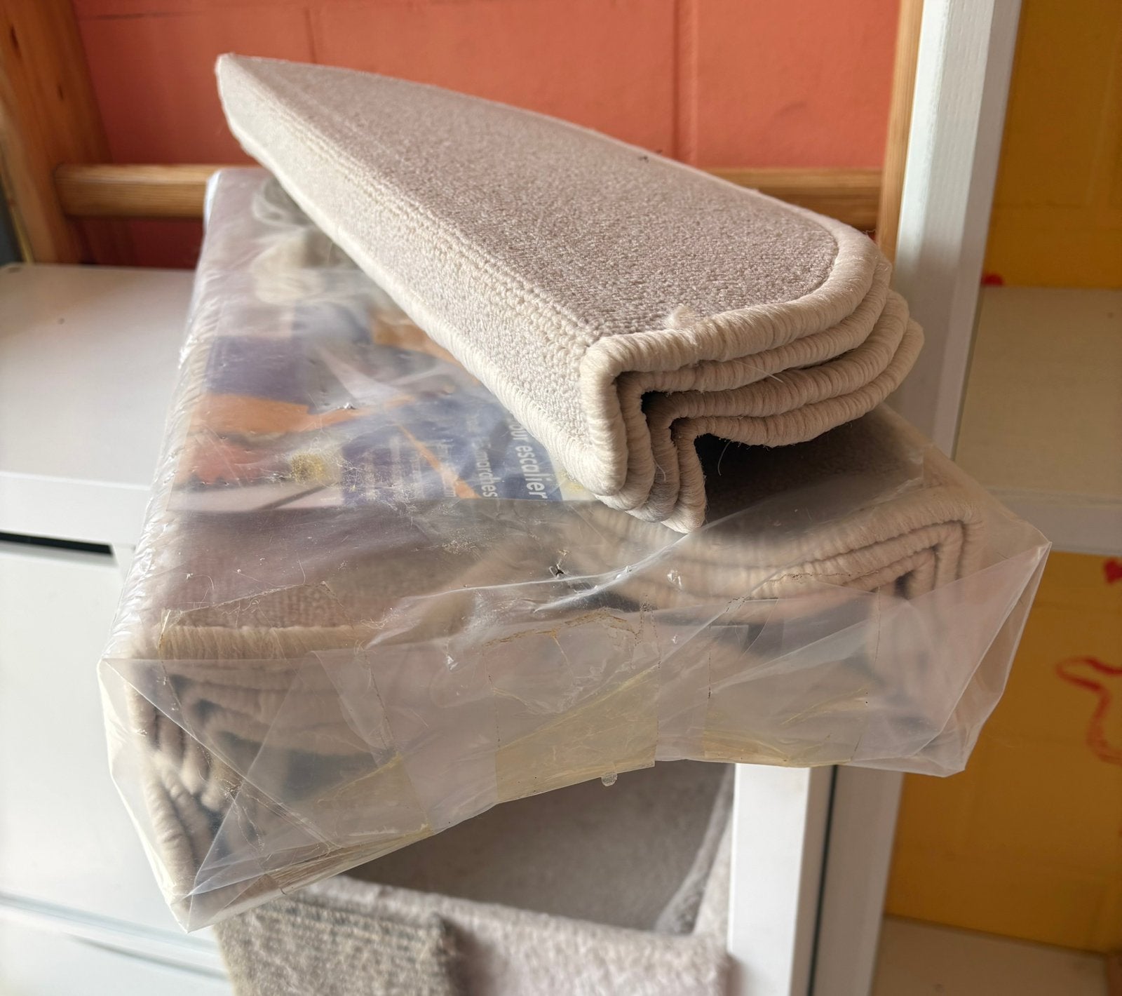 Set de tapis d'escalier Nouveau, Enlèvement, Neuf, Beige