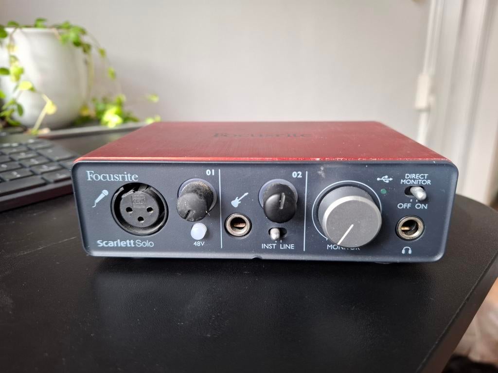 Focusrite - Scarlett Solo 2i2, Ophalen of Verzenden
