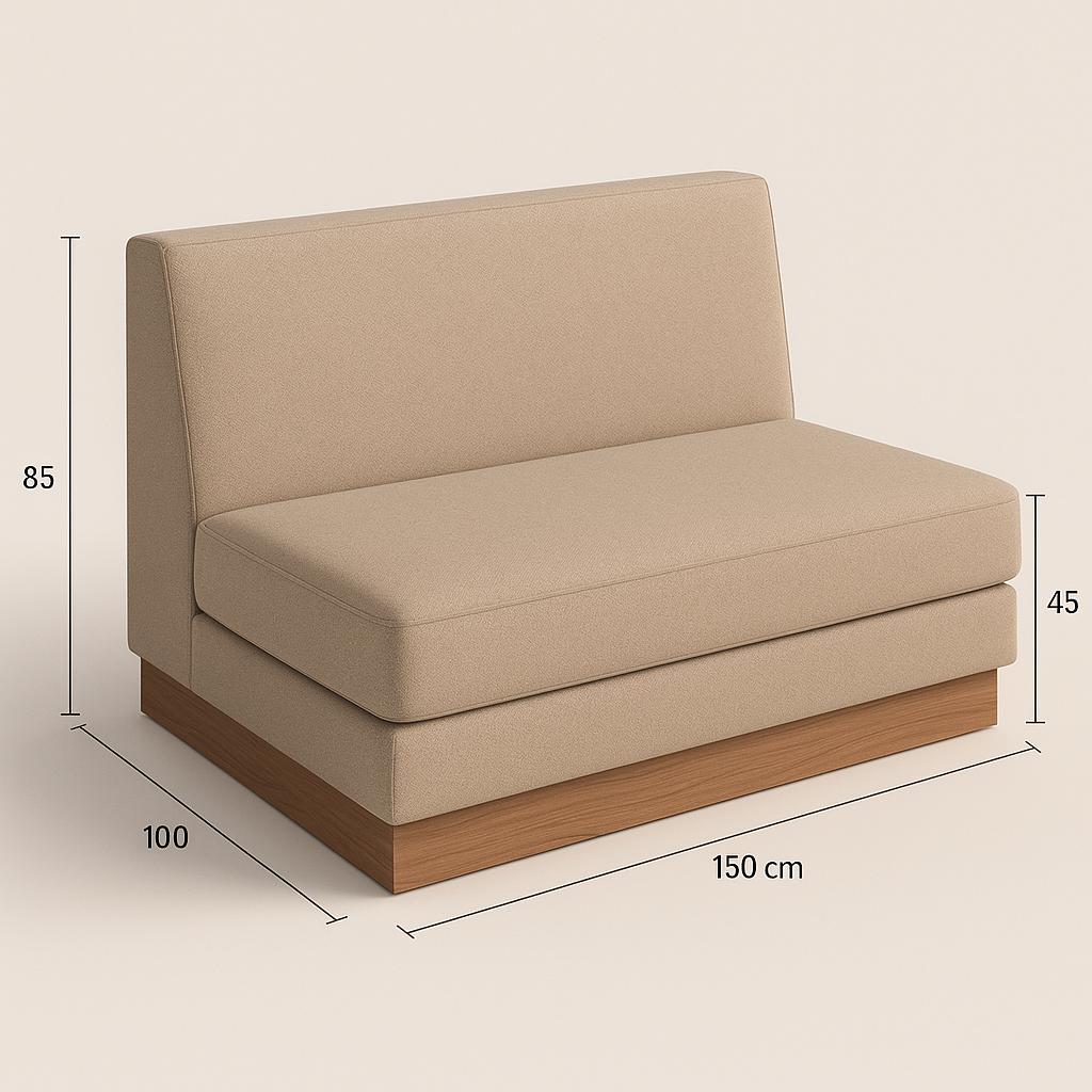 Banquettes sur mesure pour horeca – Création & fabrication, Maison & Meubles, Fauteuils, Neuf, Bois, Synthétique, Cuir, Métal