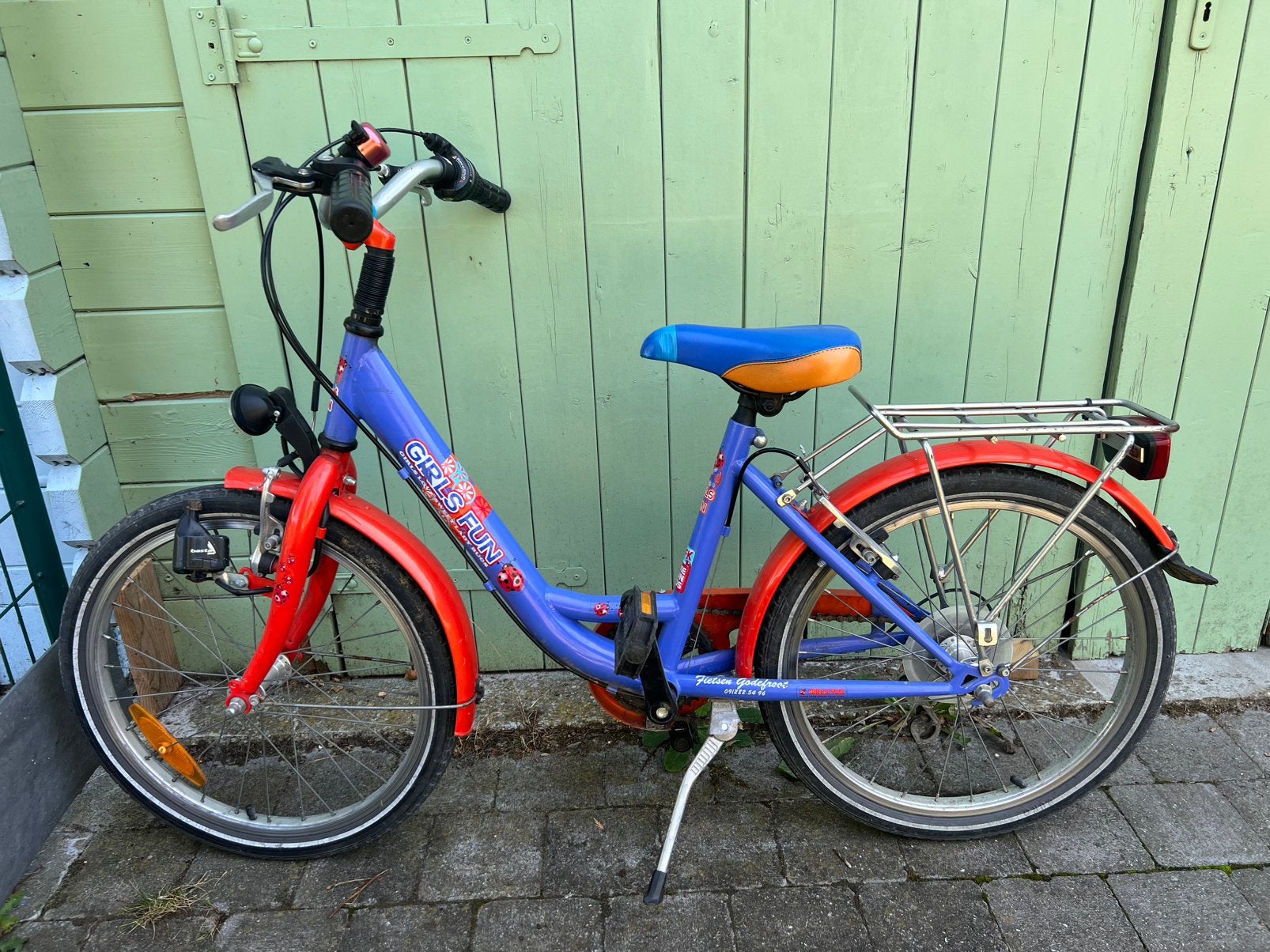 Meisjesfiets 20 inch, Ophalen, Gebruikt, 20 inch