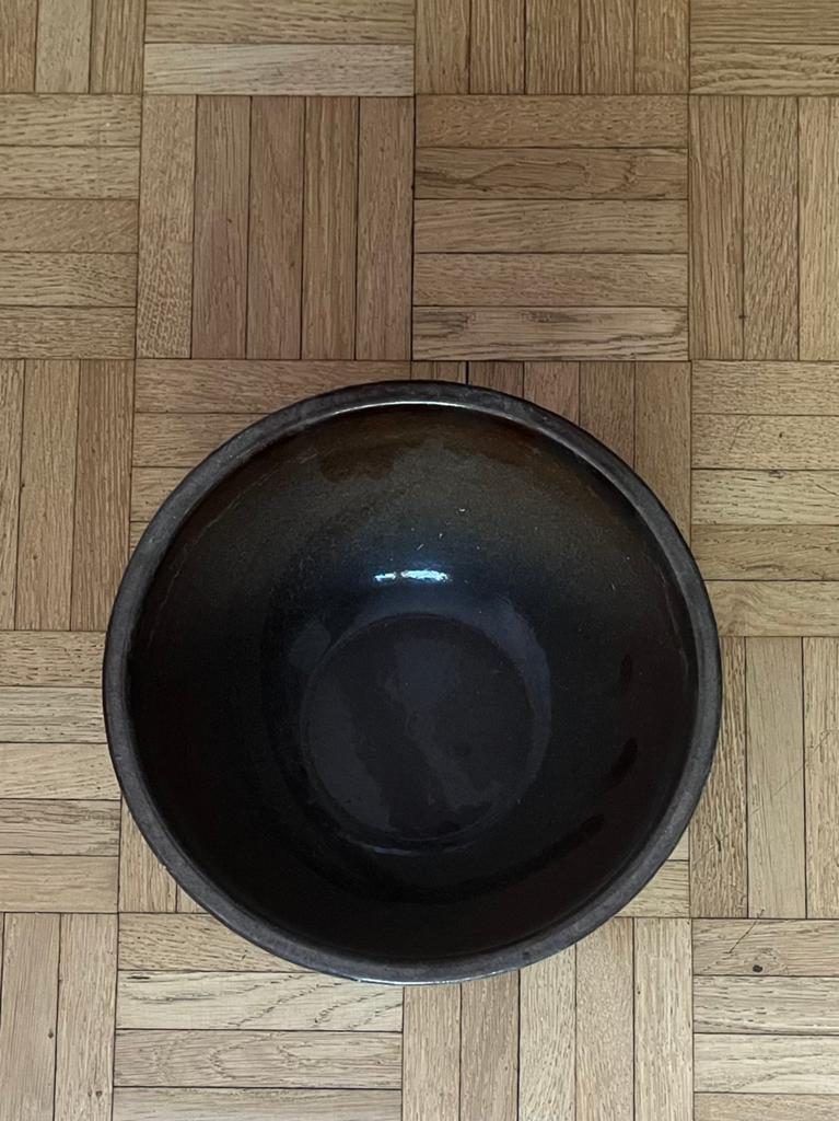 keramische bloempot, Tuin en Terras, Bloempotten, Gebruikt, Minder dan 40 cm, Minder dan 25 cm, Rond, Ophalen