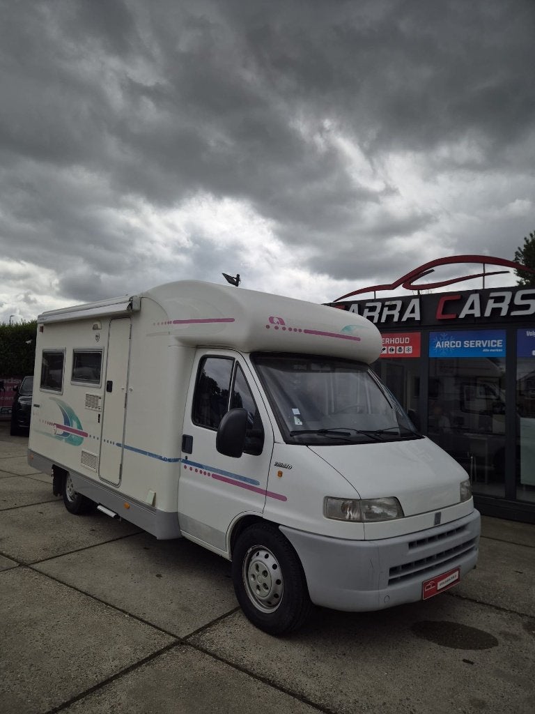 | Adria Coral 590 — 2001 — 90 000 km ️ MARCHAND UNIQUEMENT, Caravanes & Camping, Jusqu'à 5, Entreprise, Fiat, Télévision