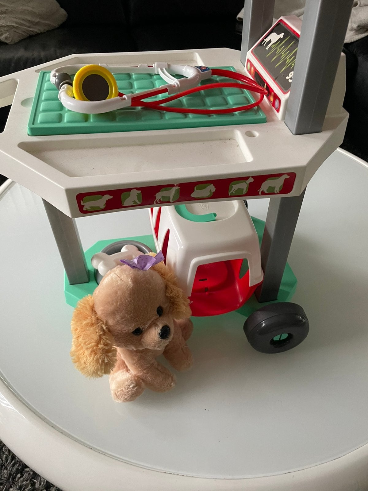 Dierenarts speelset, Ophalen, Gebruikt
