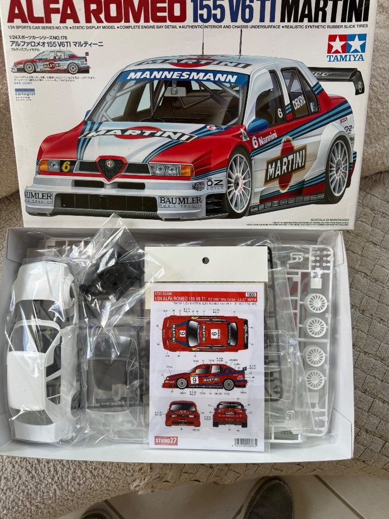 Maquette automobile 1/24, Hobby en Vrije tijd, Modelbouw | Auto's en Voertuigen, Verzenden