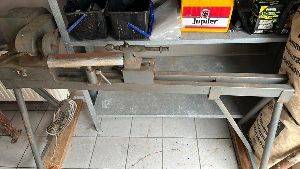Draaibank hout, Doe-het-zelf en Bouw, Ophalen, Gebruikt, Houtdraaibank, 500 tot 1000 mm
