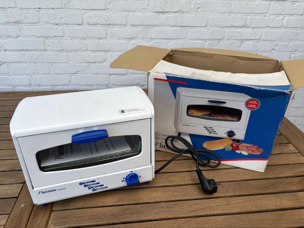 Mini toaster oven van het merk bestron, nooit gebruikt, Ophalen