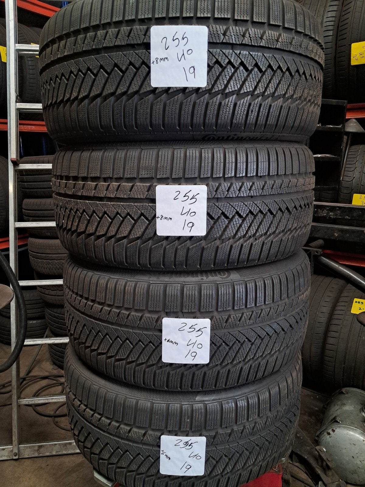 255/40/19 255/40R19 2554019 Démo hivernale continentale, Enlèvement