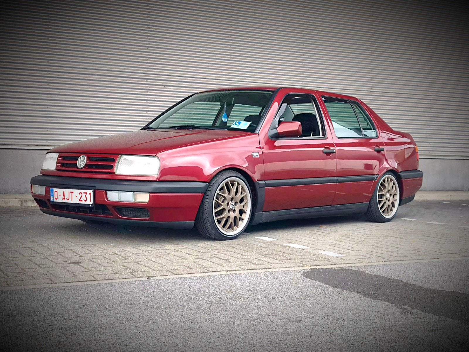 VW Jetta Mk3/Vento 1h2 1, 9d Oldtimer 95', Rouge, Achat, Bleu, 5 portes